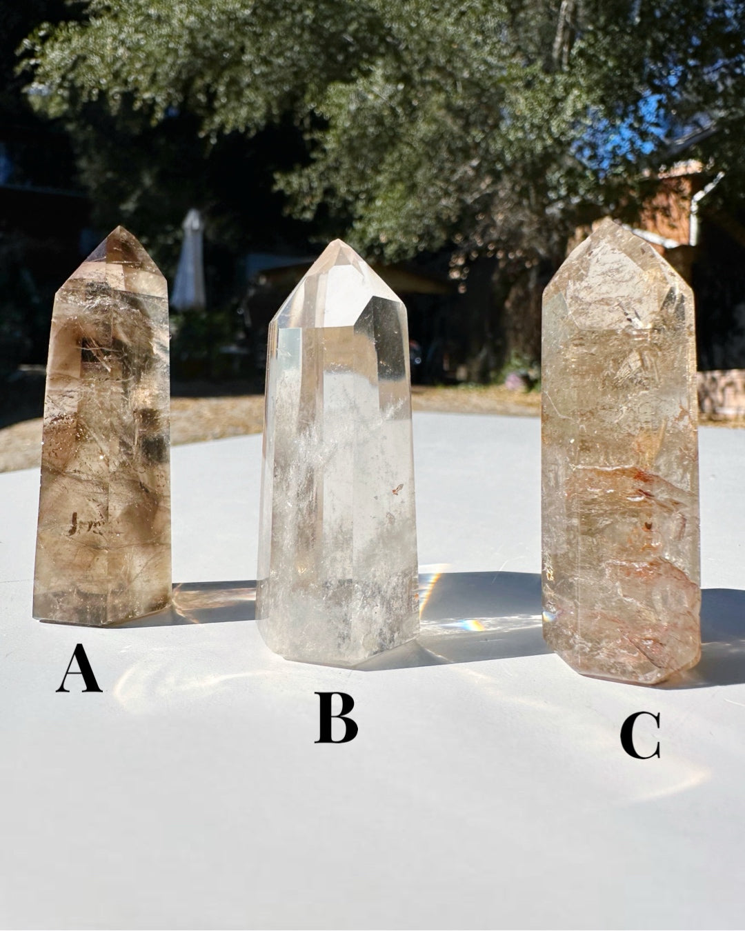 Smoky Quartz Towers - Small - Baltic Mermaid