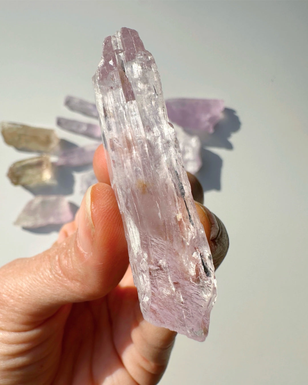Raw Kunzite - Baltic Mermaid