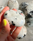 Rainbow Moonstone Palm Stones - Baltic Mermaid