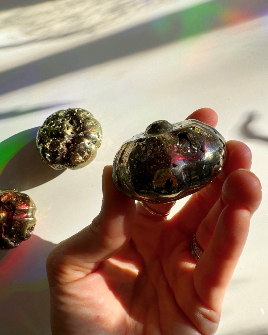 Pyrite Pumpkin - Baltic Mermaid