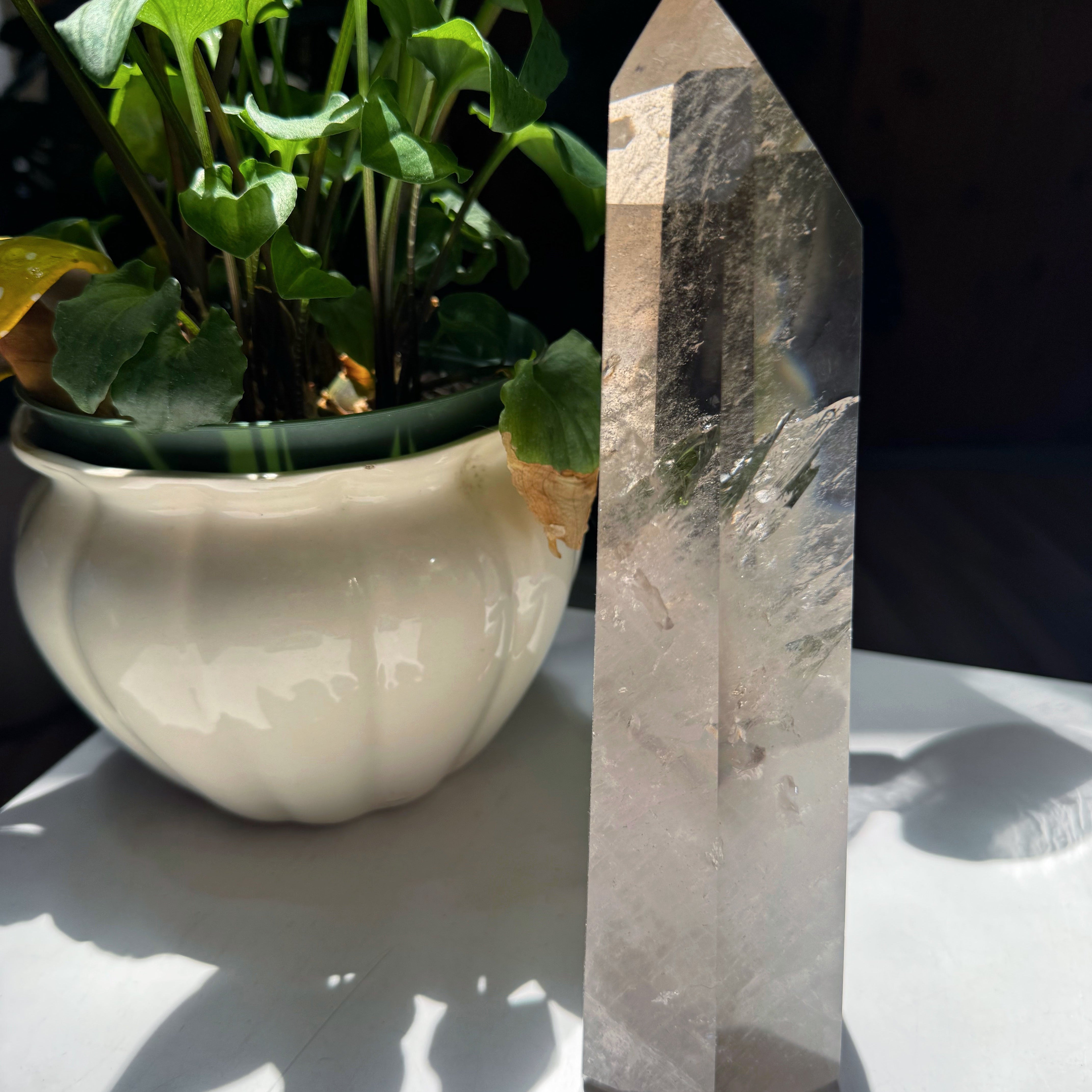 Large Smoky Quartz Tower from Brazil - AAA Baltic Mermaid