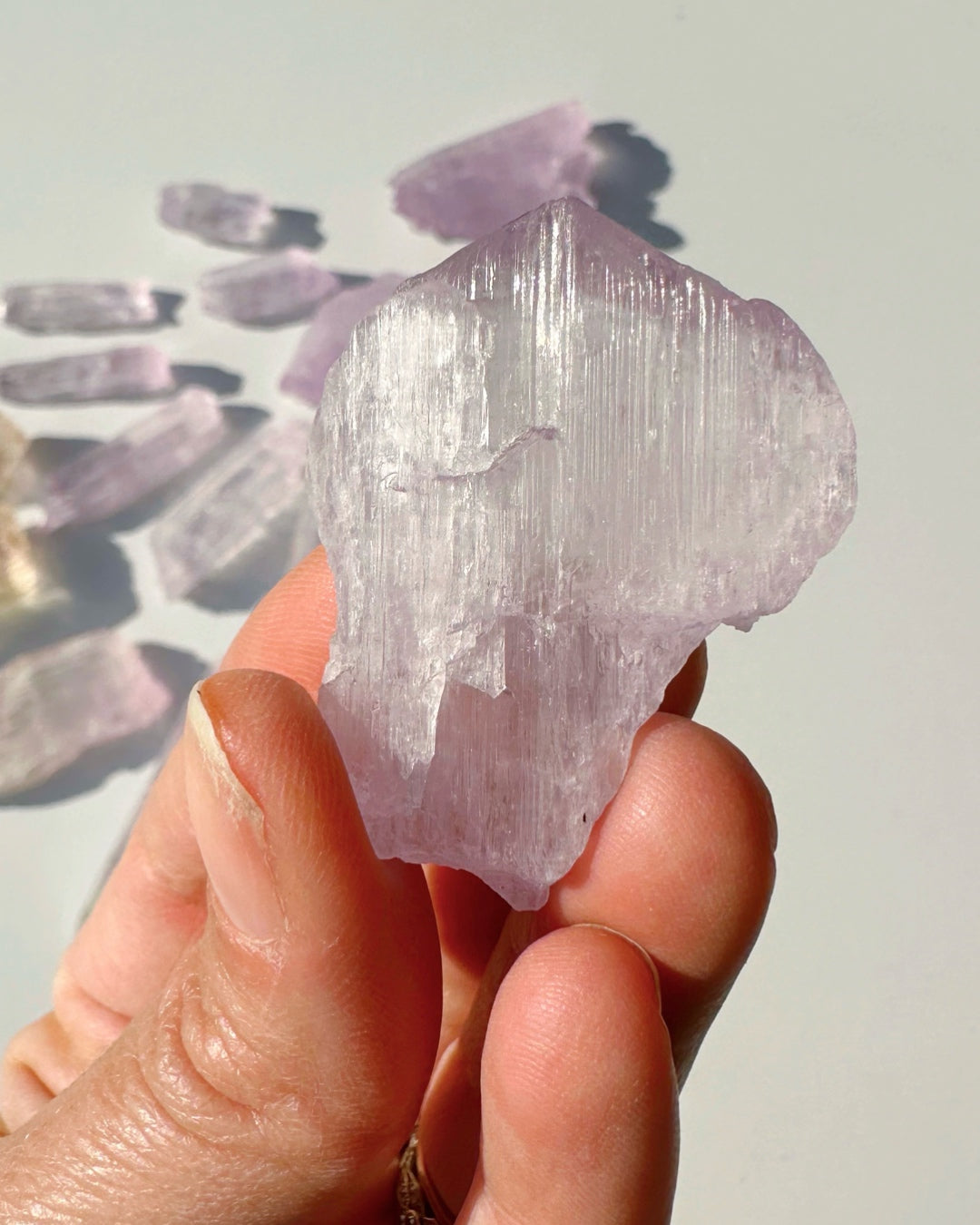 Raw Kunzite - Baltic Mermaid