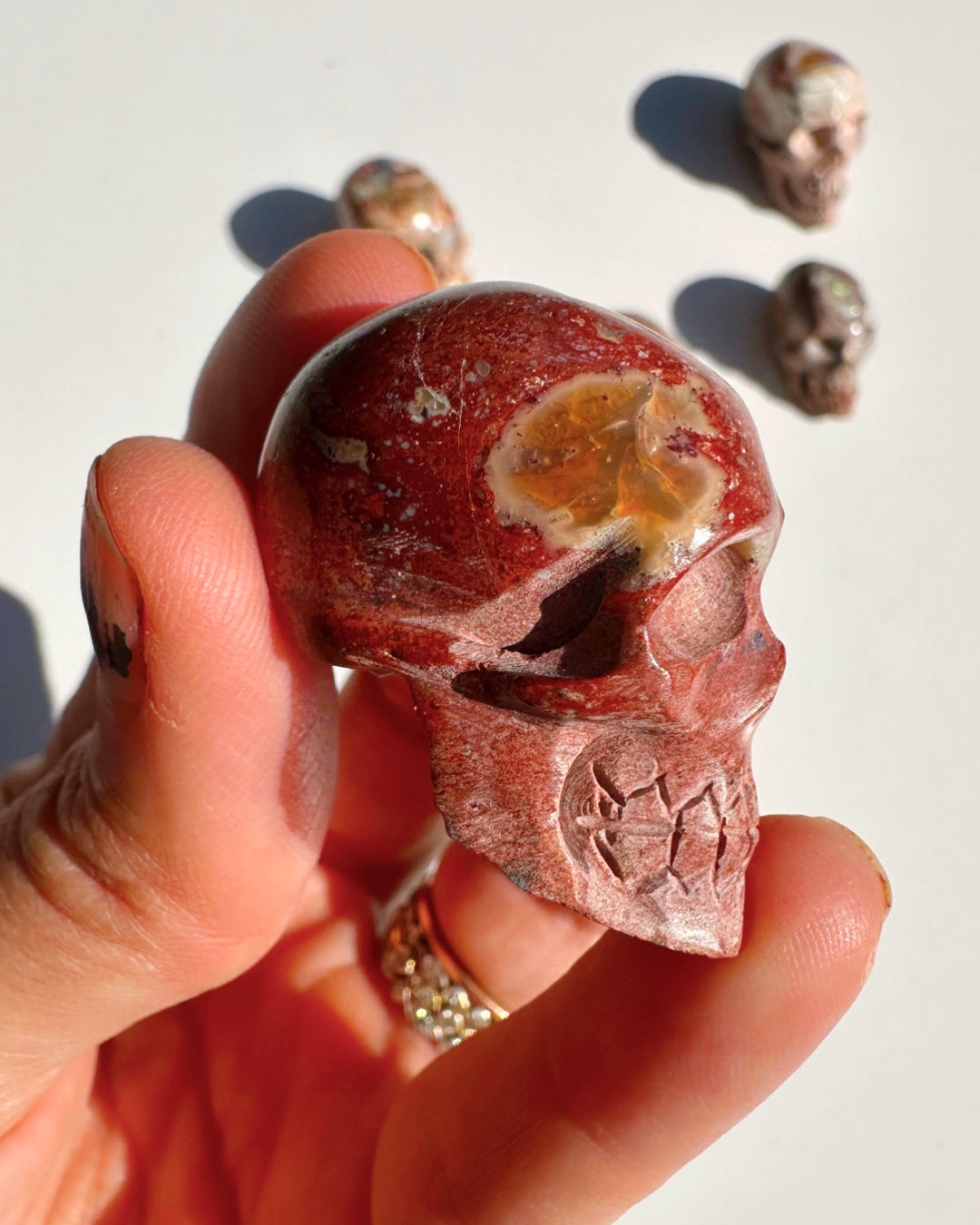 Cantera Opal Skull - Baltic Mermaid
