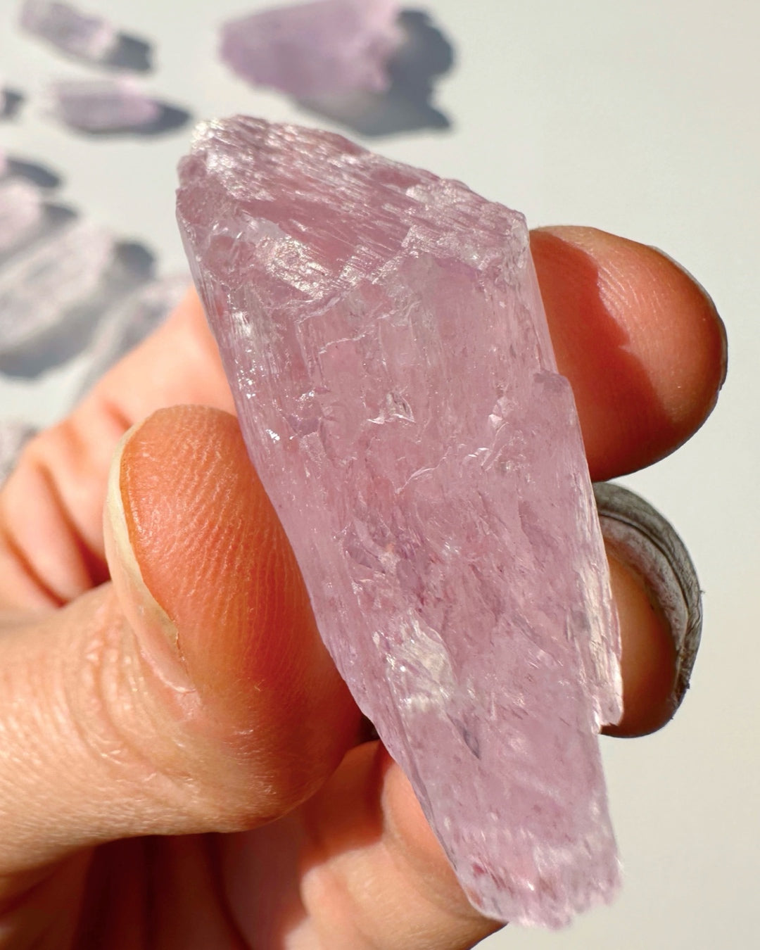 Raw Kunzite - Baltic Mermaid