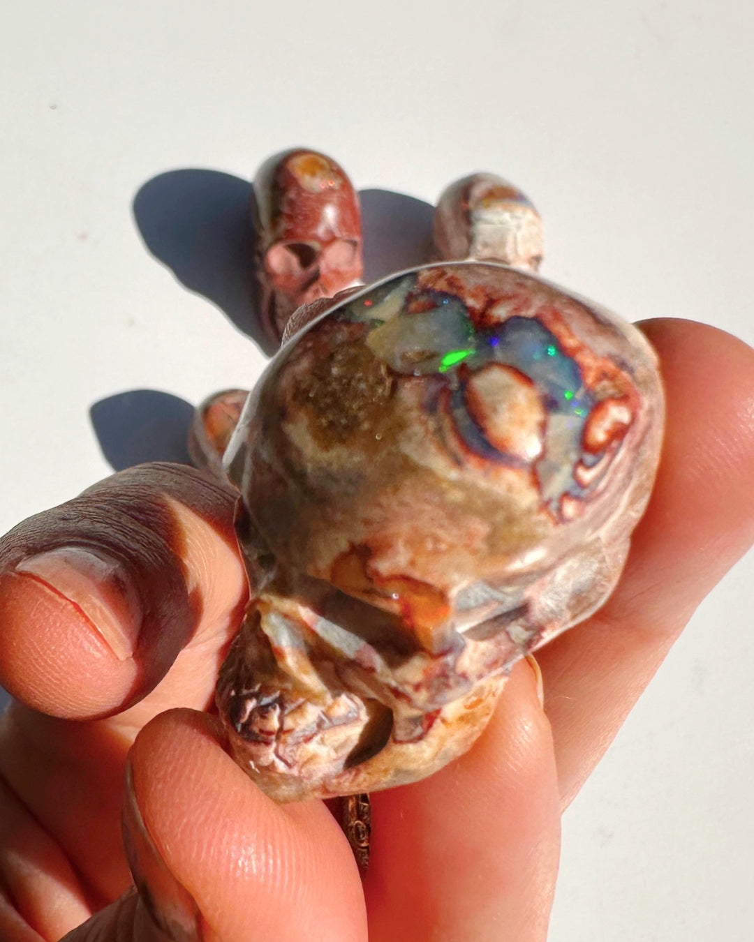 Cantera Opal Skull - Baltic Mermaid