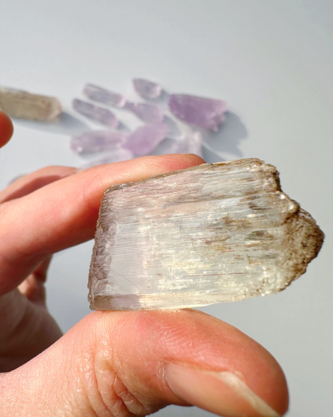 Raw Kunzite - Baltic Mermaid