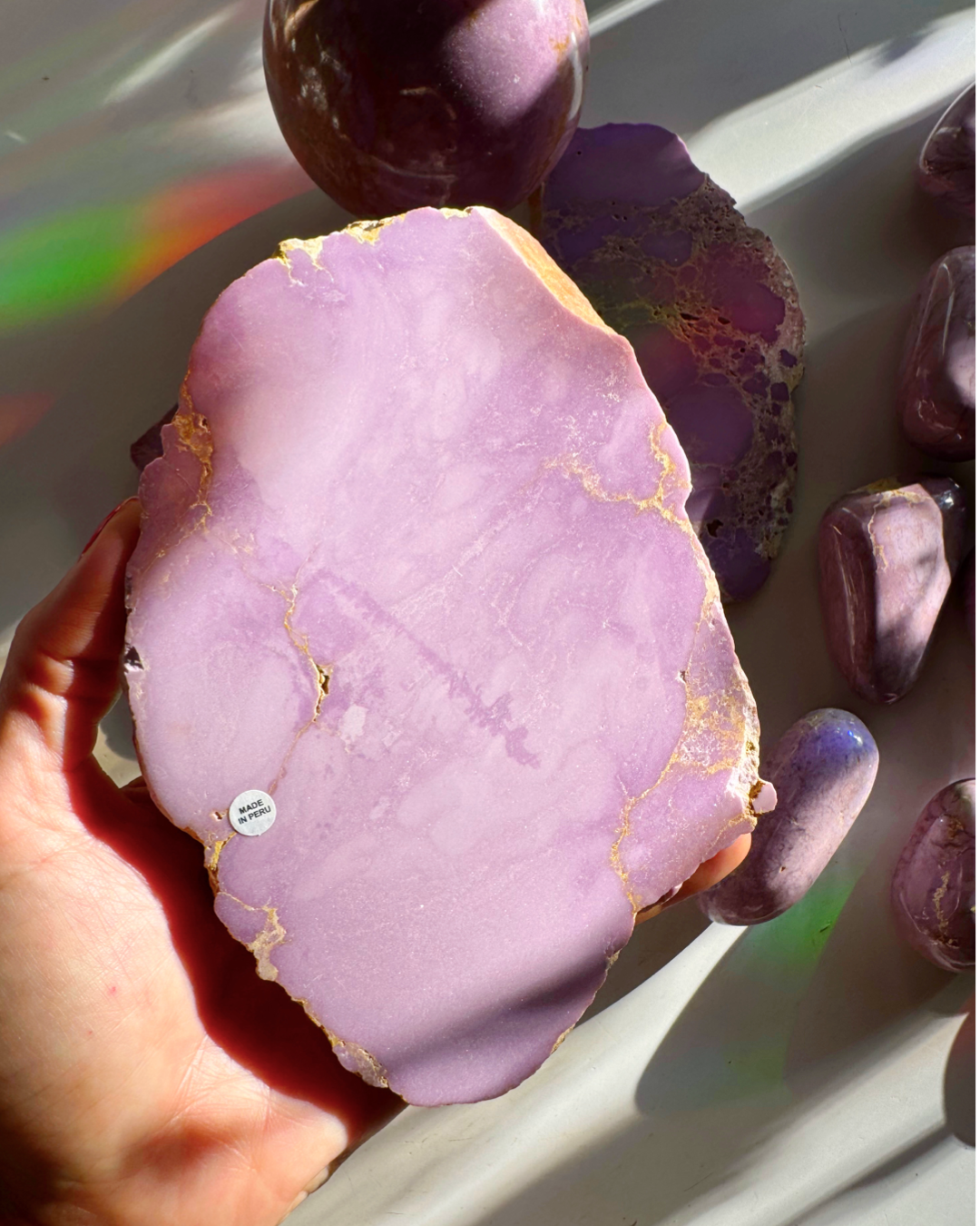 Phosphosiderite Slab - AAA - Baltic Mermaid