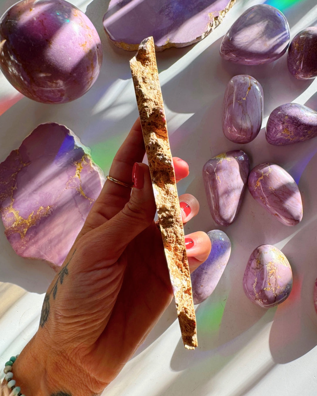 Phosphosiderite Slab - AAA - Baltic Mermaid