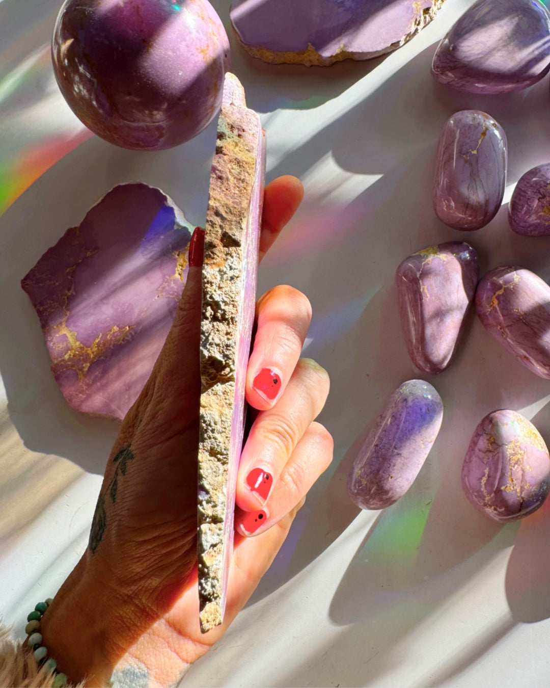 Phosphosiderite Slab - AAA - Baltic Mermaid