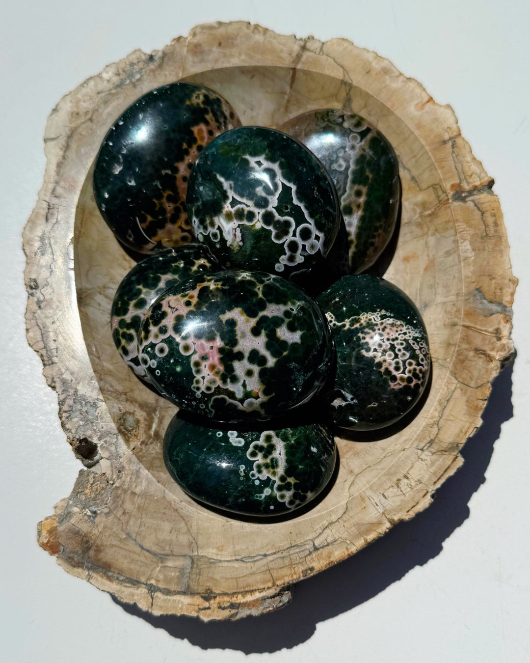 Ocean Jasper Palm Stones - Baltic Mermaid
