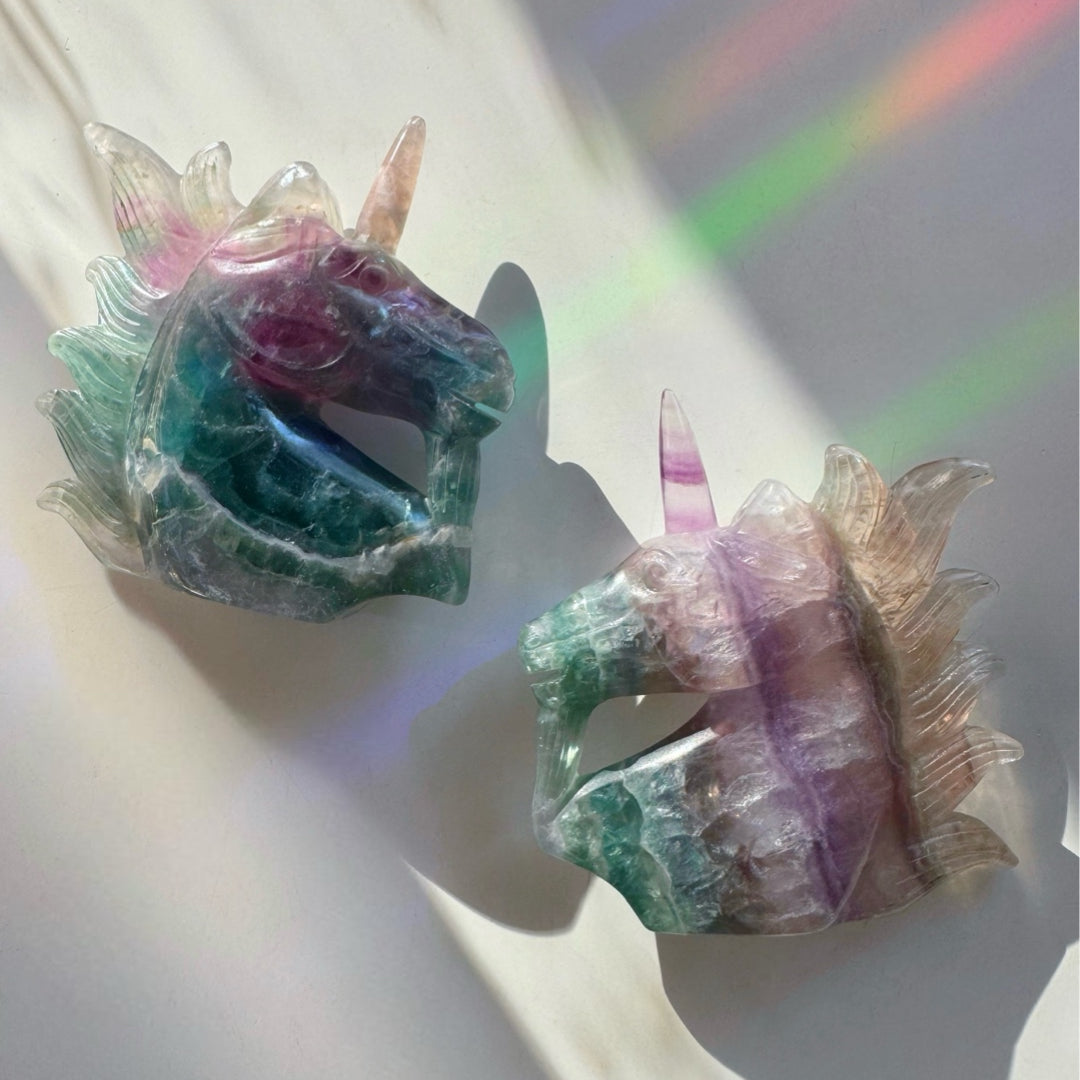 Fluorite Unicorn - Baltic Mermaid