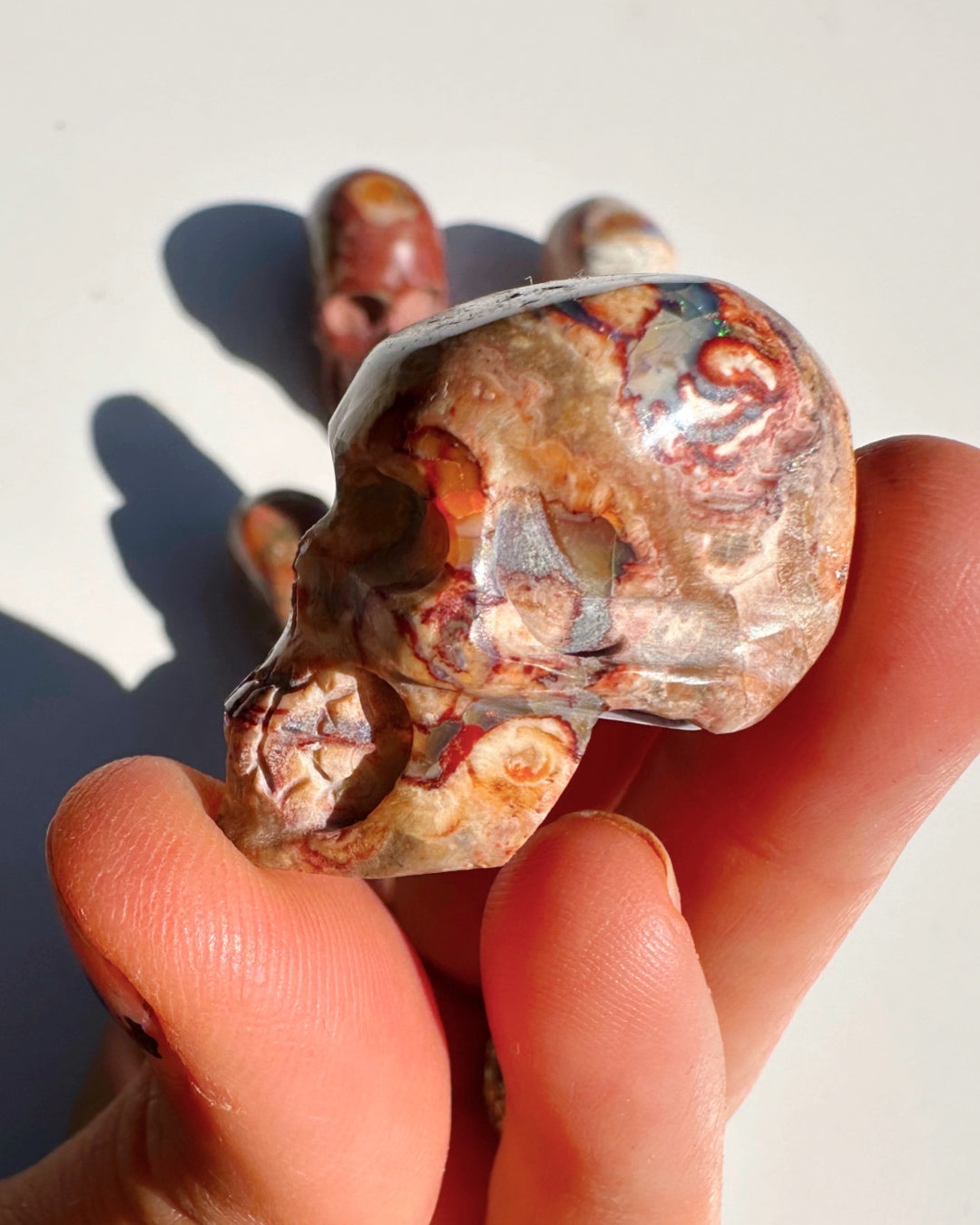 Cantera Opal Skull - Baltic Mermaid