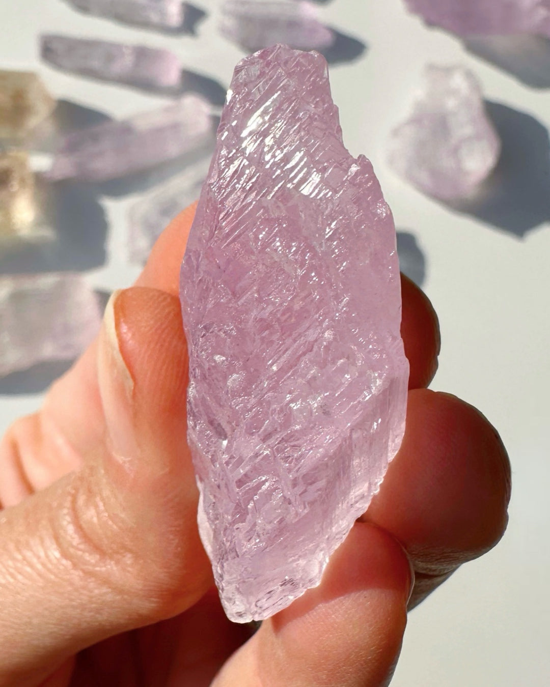 Raw Kunzite - Baltic Mermaid