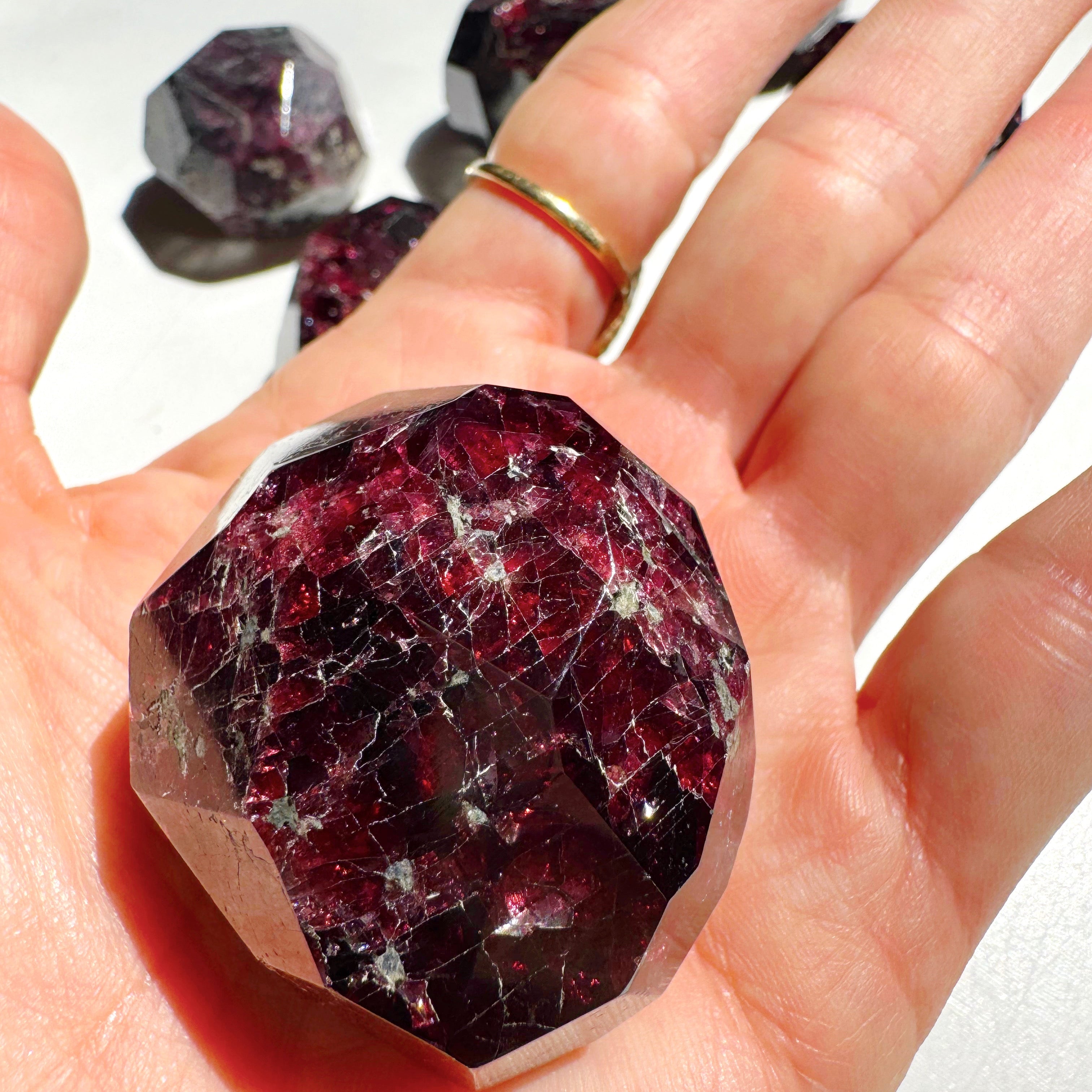 Almandine Garnet - B Baltic Mermaid