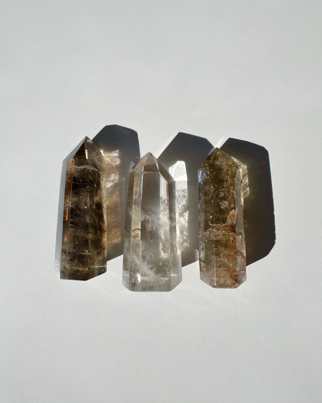Smoky Quartz Towers - Small - Baltic Mermaid