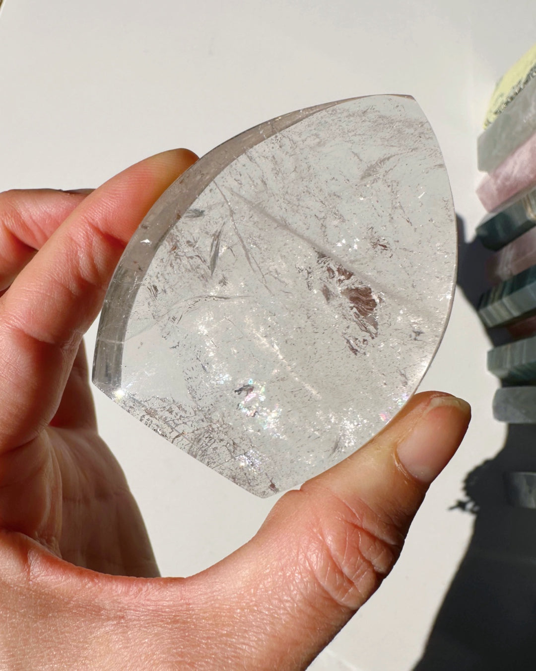 Clear Quartz Flame - Baltic Mermaid