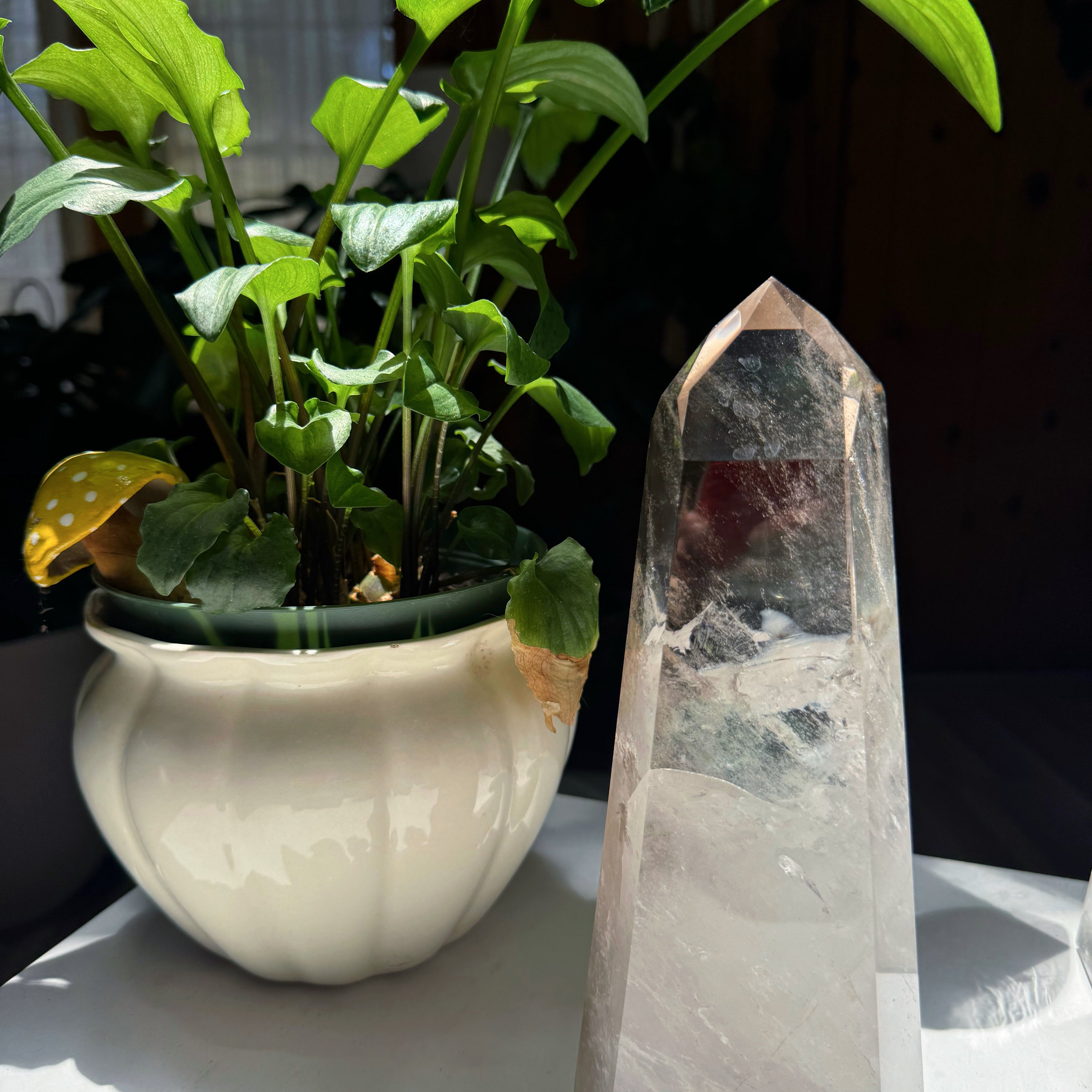 Large Smoky Quartz Tower from Brazil - AAA Baltic Mermaid