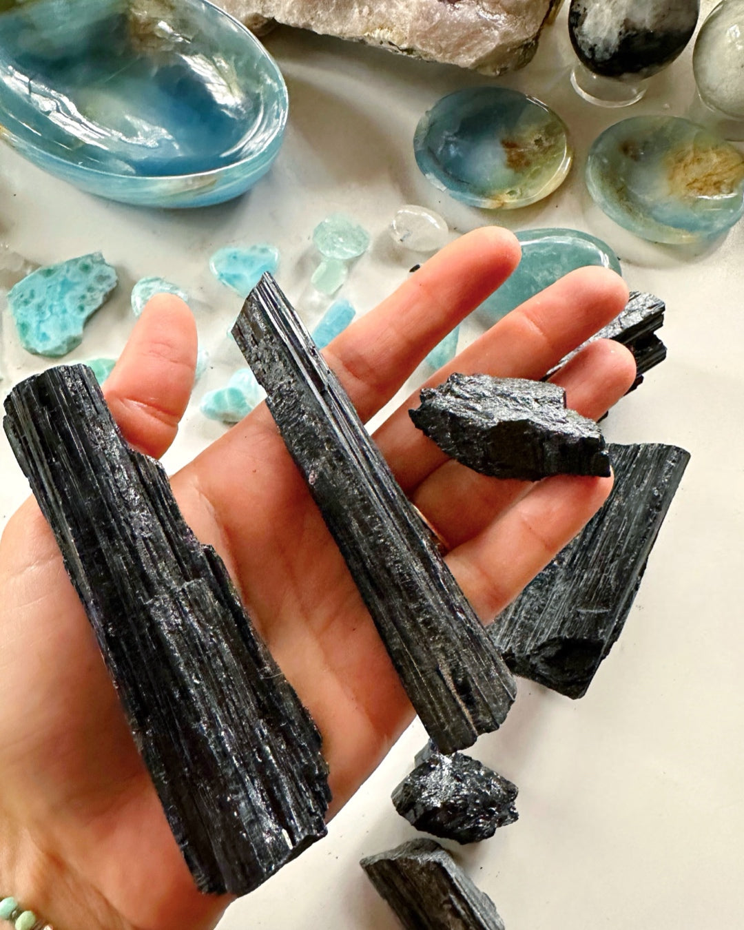 Raw Black Tourmaline - Baltic Mermaid