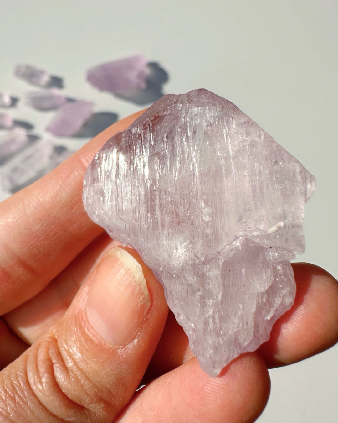 Raw Kunzite - Baltic Mermaid