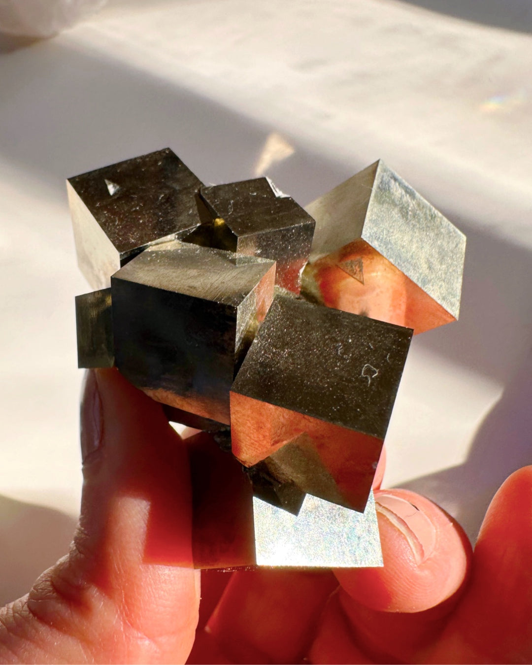 Pyrite Cube Cluster - AAA - Baltic Mermaid