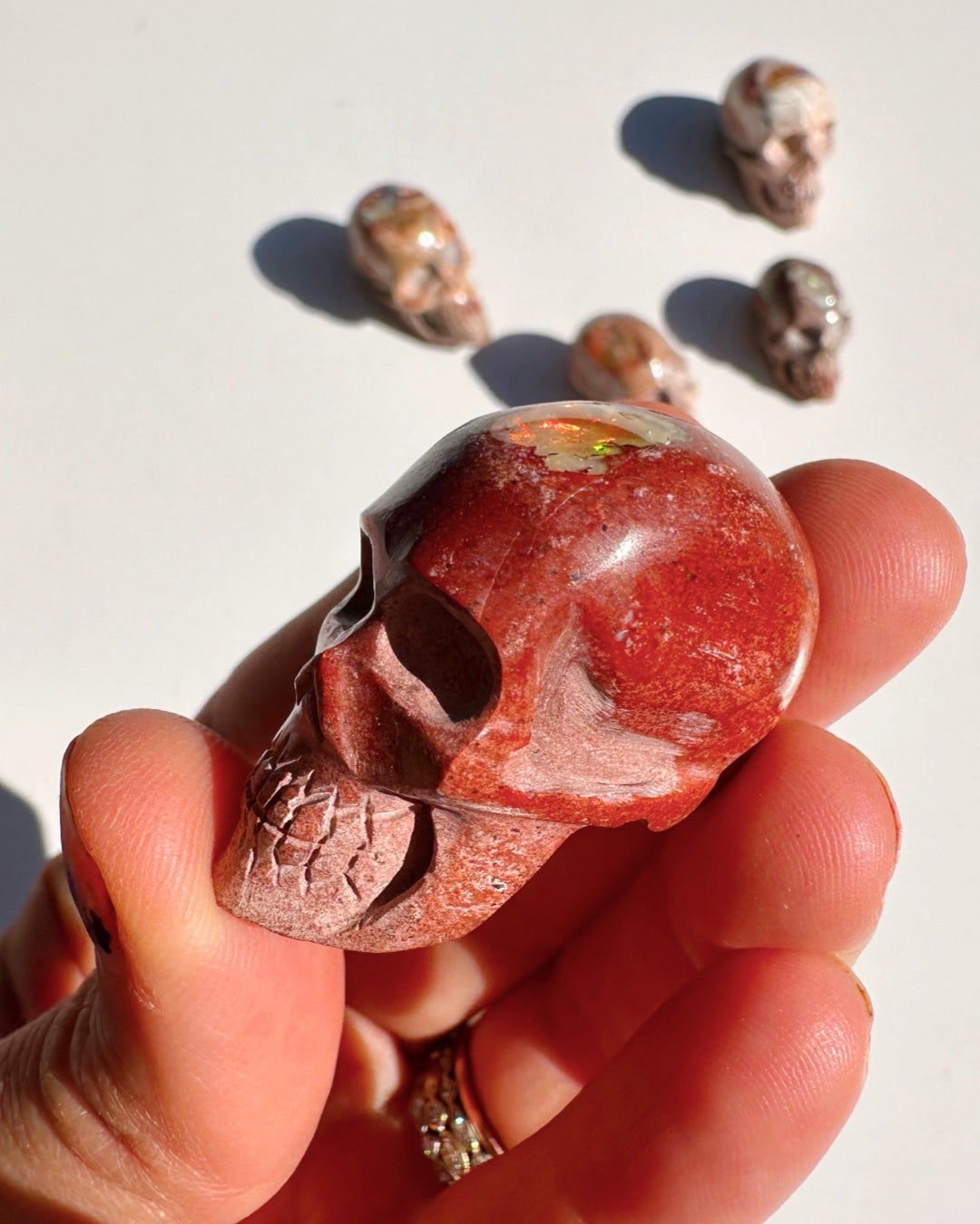 Cantera Opal Skull - Baltic Mermaid