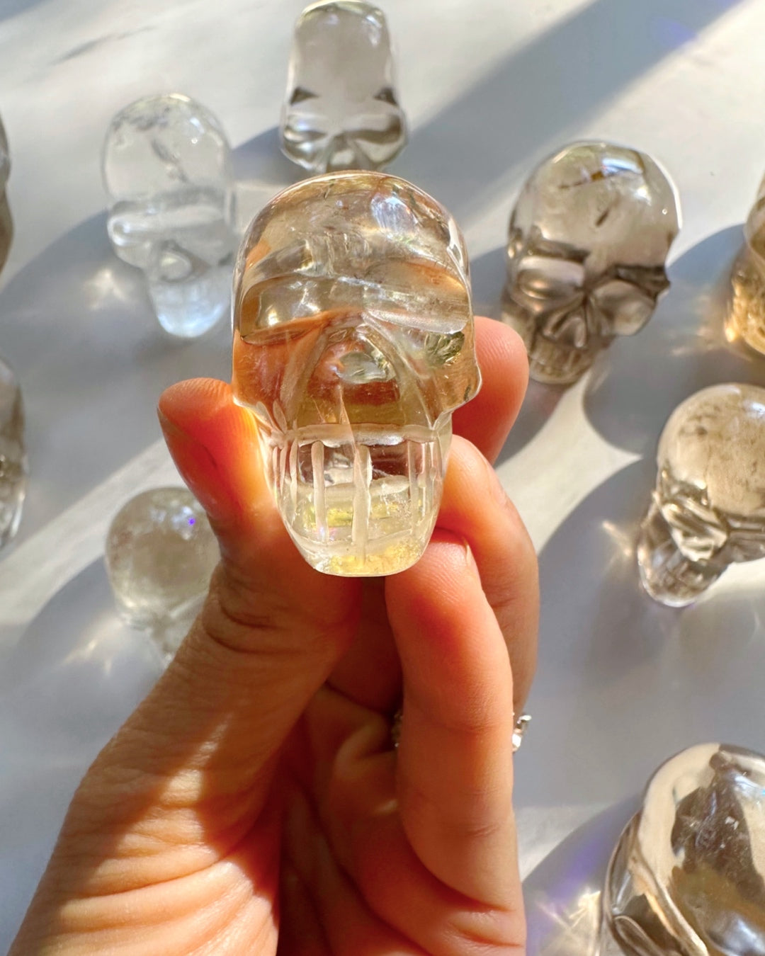 Citrine Skull - 4 - Baltic Mermaid