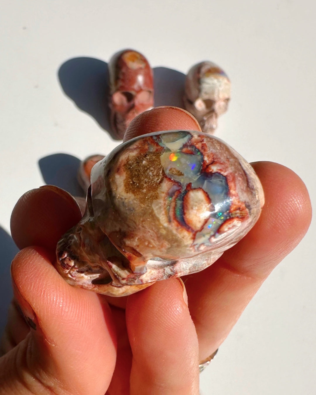 Cantera Opal Skull - Baltic Mermaid