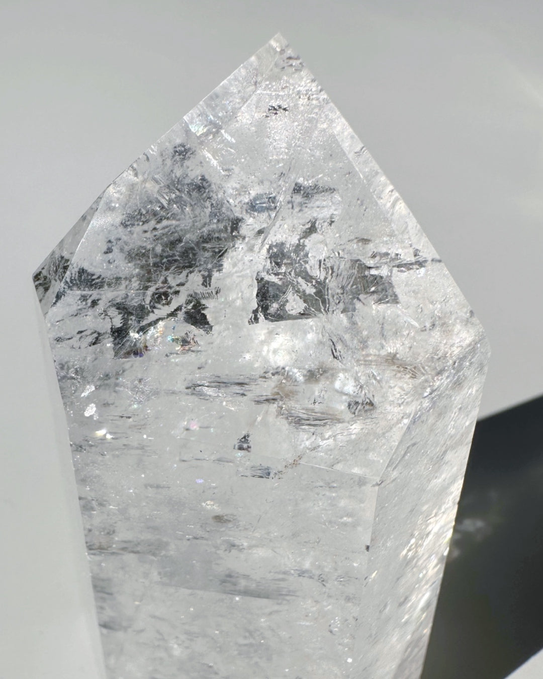 Clear Quartz Tower - Baltic Mermaid