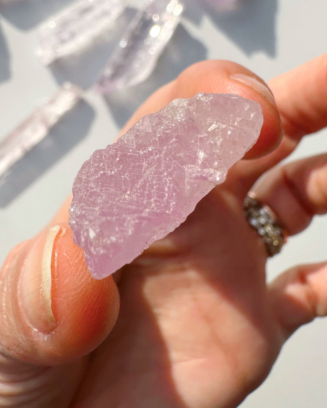 Raw Kunzite - Baltic Mermaid