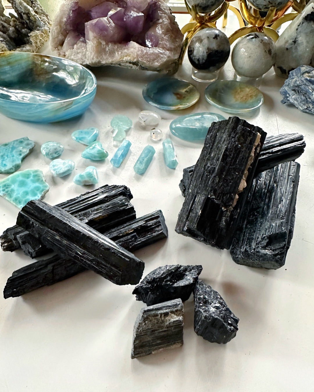 Raw Black Tourmaline - Baltic Mermaid