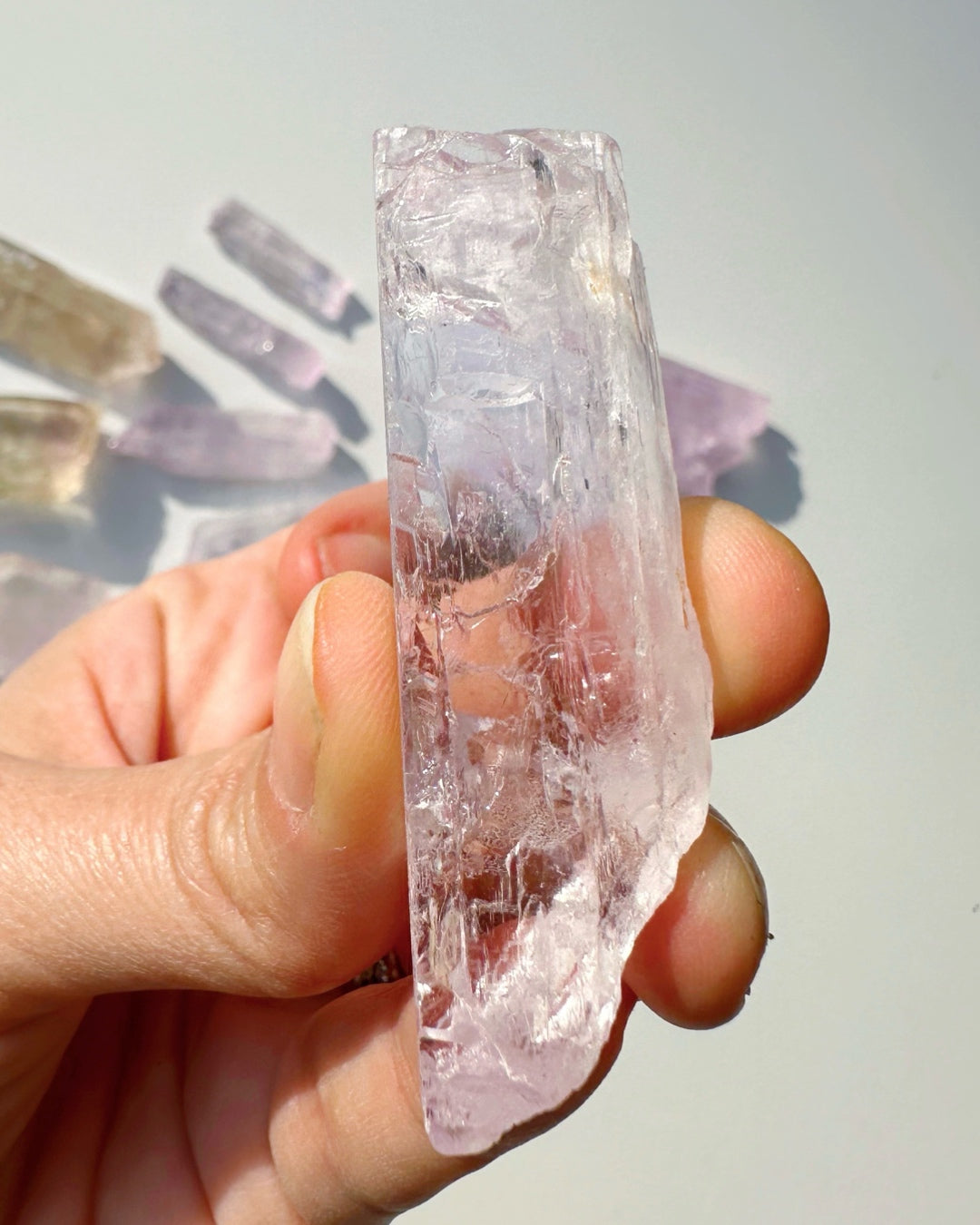 Raw Kunzite - Baltic Mermaid