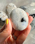 Rainbow Moonstone Palm Stones - Baltic Mermaid
