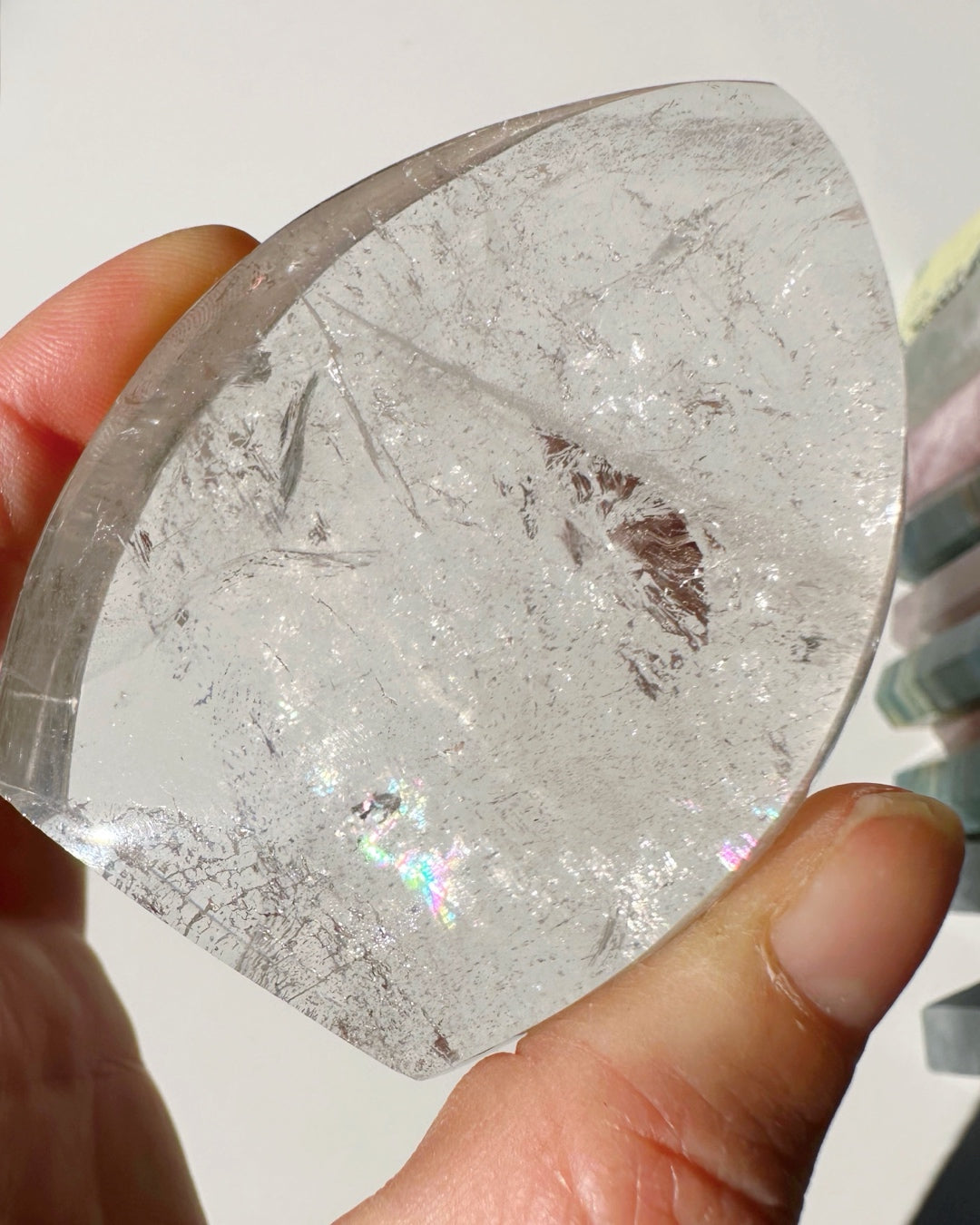 Clear Quartz Flame - Baltic Mermaid