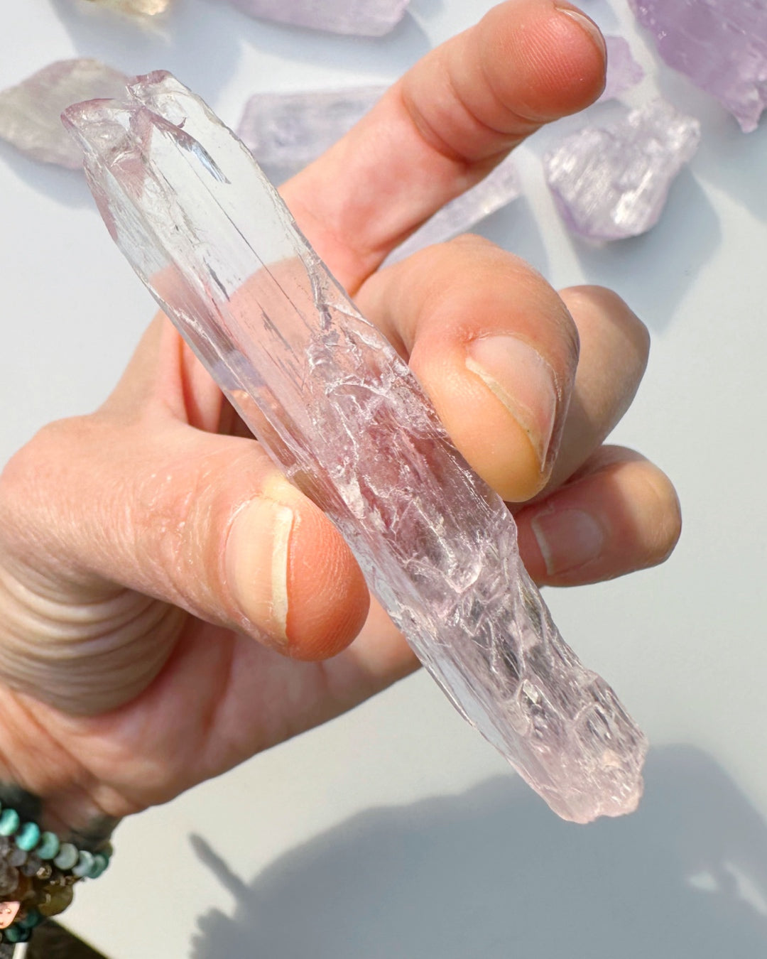 Raw Kunzite - Baltic Mermaid