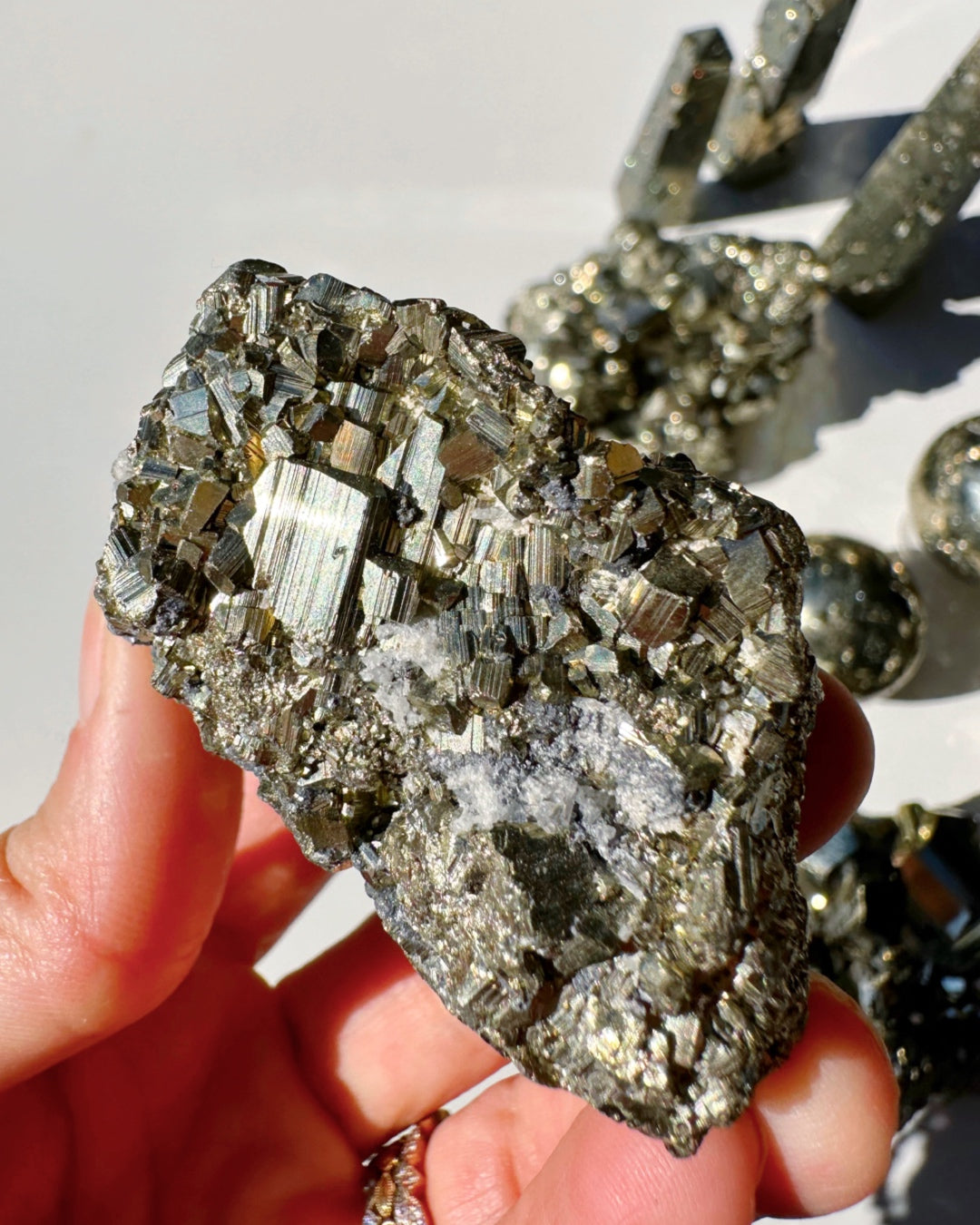 Pyrite Cluster - Baltic Mermaid