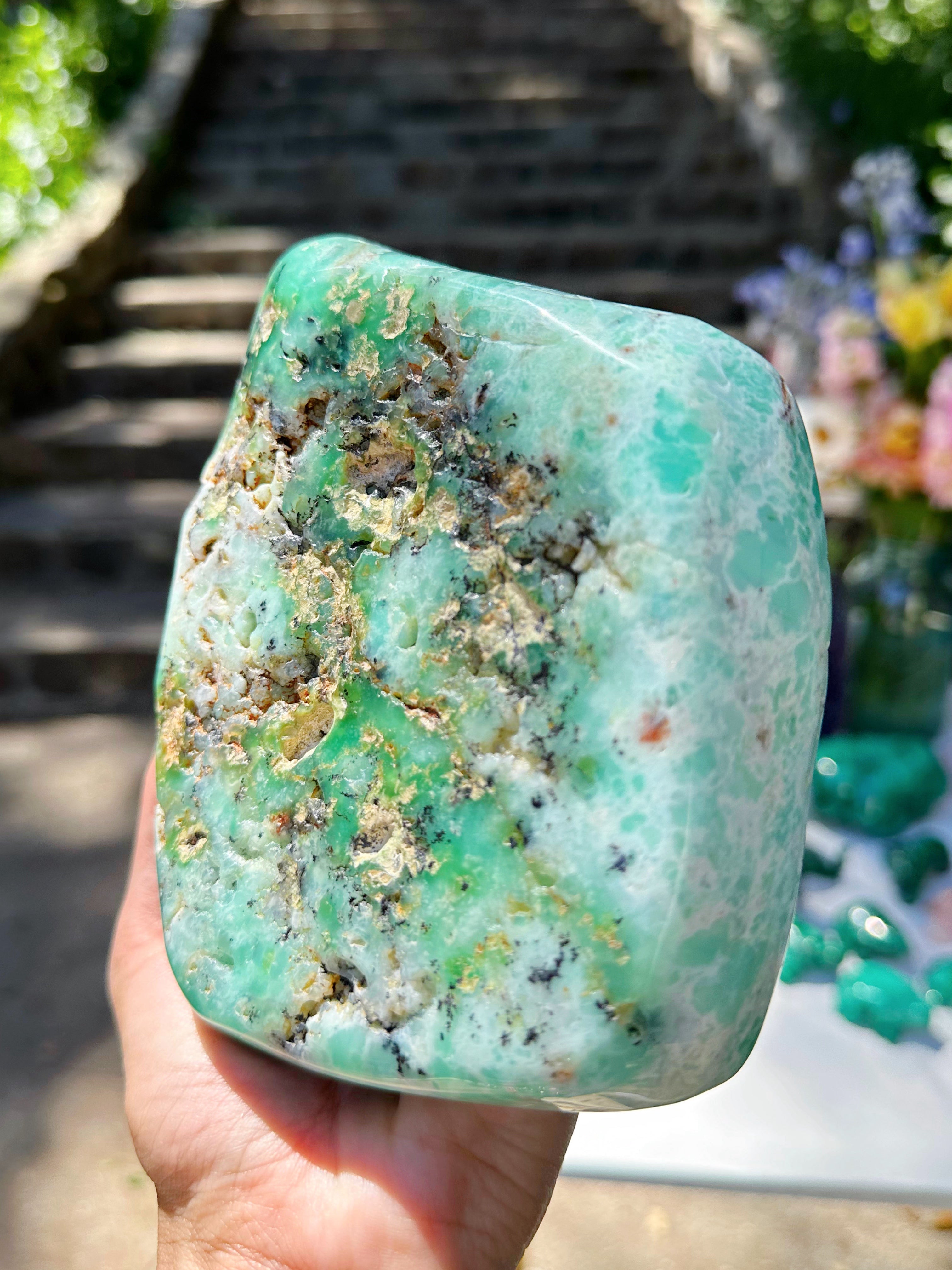 Chrysoprase Freeform - from Australian - Baltic Mermaid