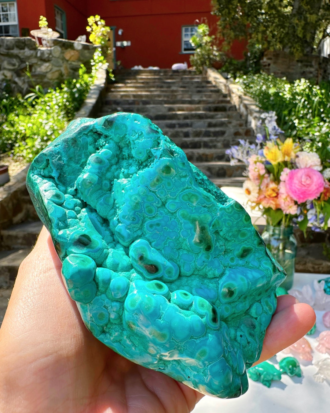 Chrysocolla w/ Malachite - Baltic Mermaid