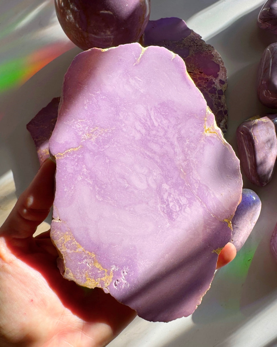 Phosphosiderite Slab - AAA - Baltic Mermaid