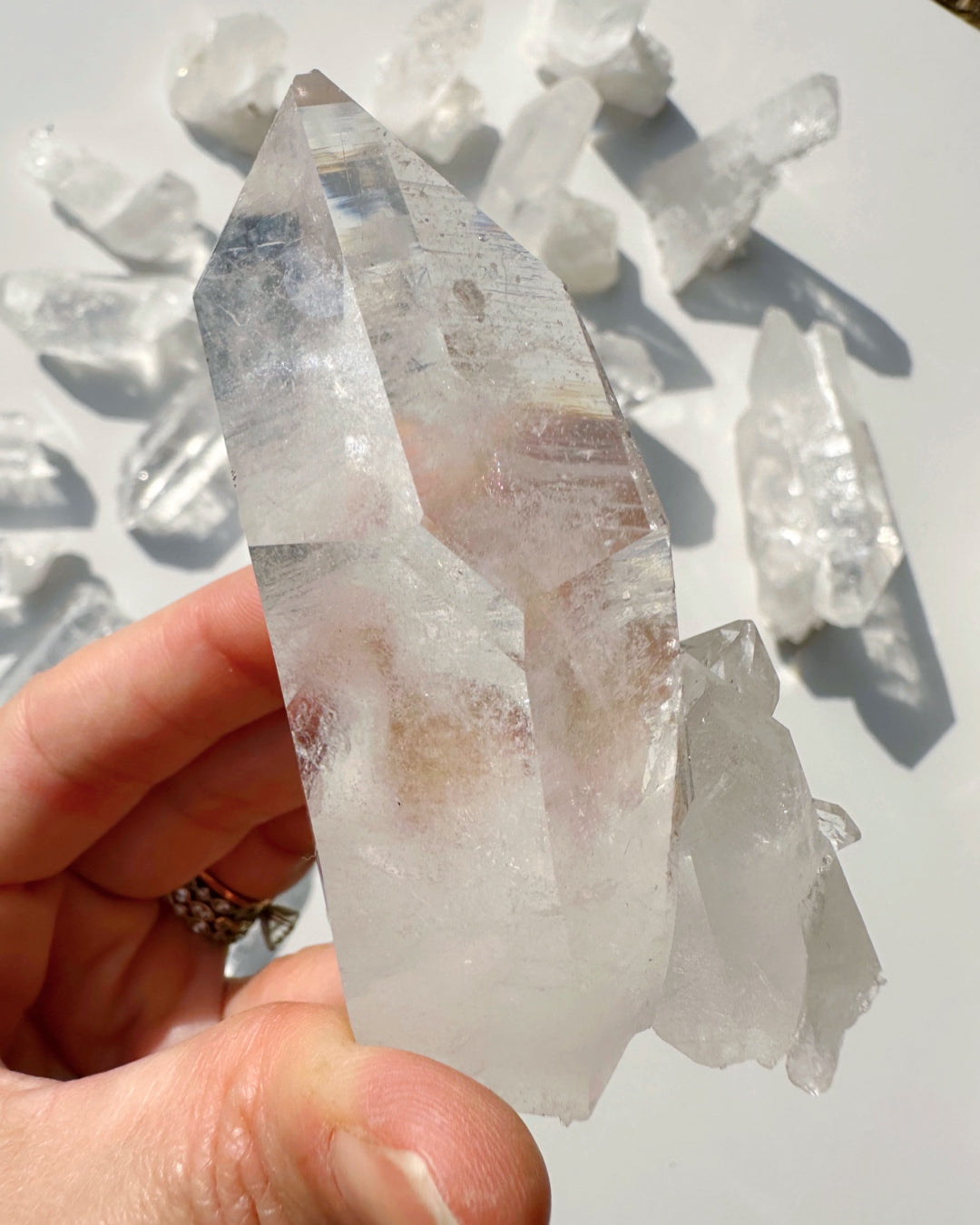 Arkansas Quartz Point A - Super Clear - Baltic Mermaid