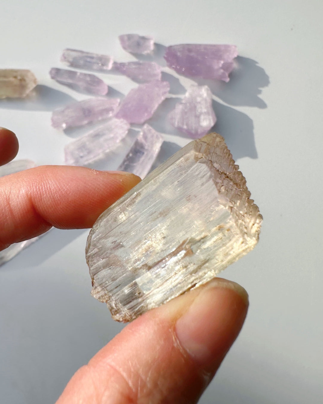Raw Kunzite - Baltic Mermaid