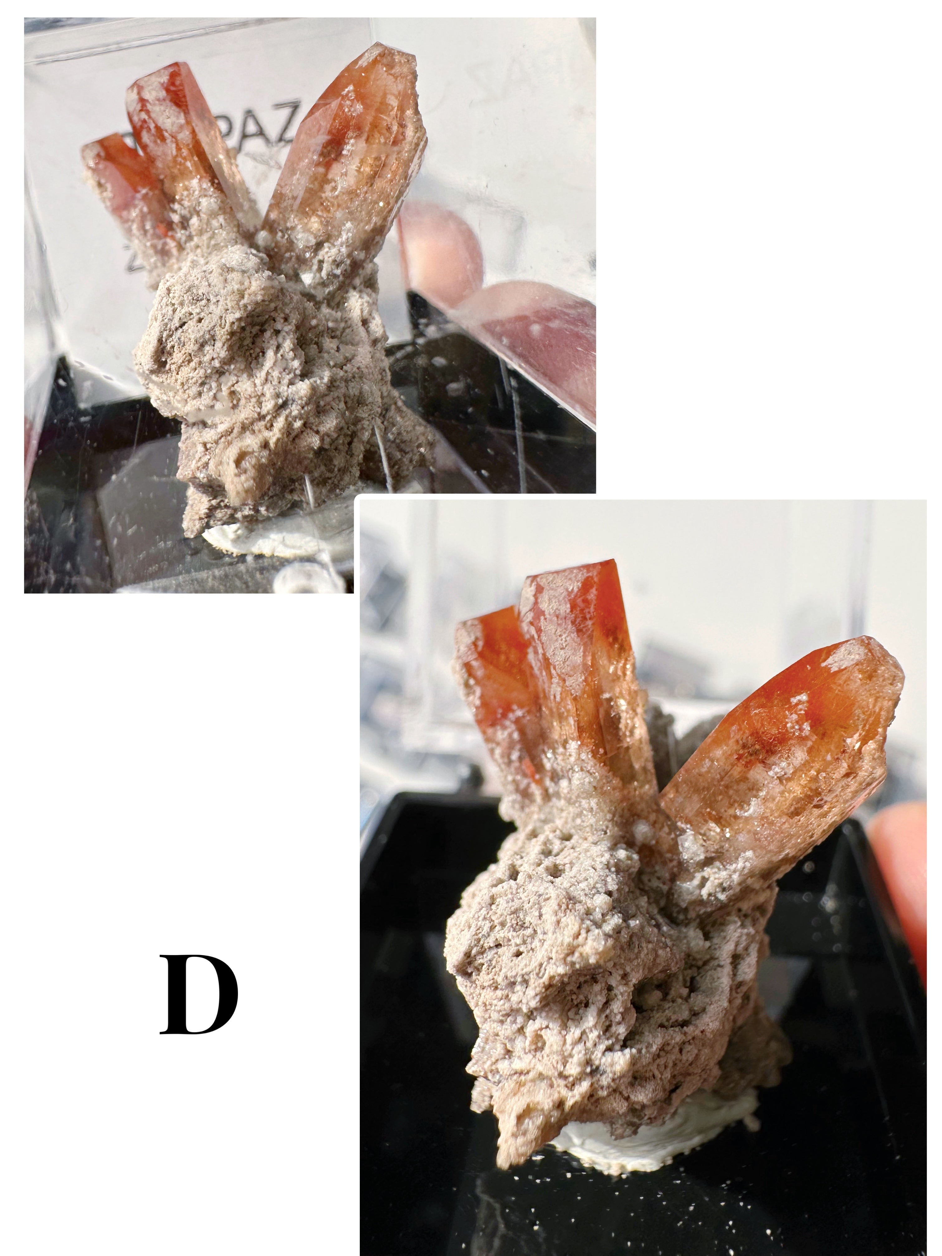 Natural Topaz Thumbnails in a Perky Box - from Zacatecas, Mexico - Baltic Mermaid