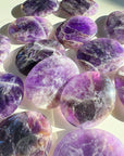 Amethyst Flat Palm Stones - Baltic Mermaid