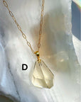 AAA Citrine Pendant 14k Gold Filled Necklace Baltic Mermaid