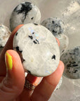 Rainbow Moonstone Palm Stones - Baltic Mermaid