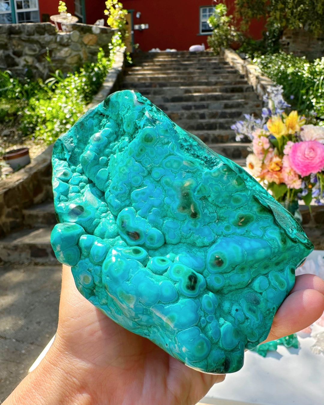 Chrysocolla w/ Malachite - Baltic Mermaid
