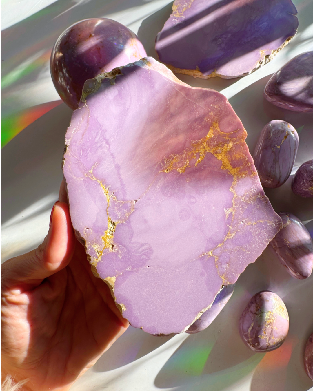 Phosphosiderite Slab - AAA - Baltic Mermaid