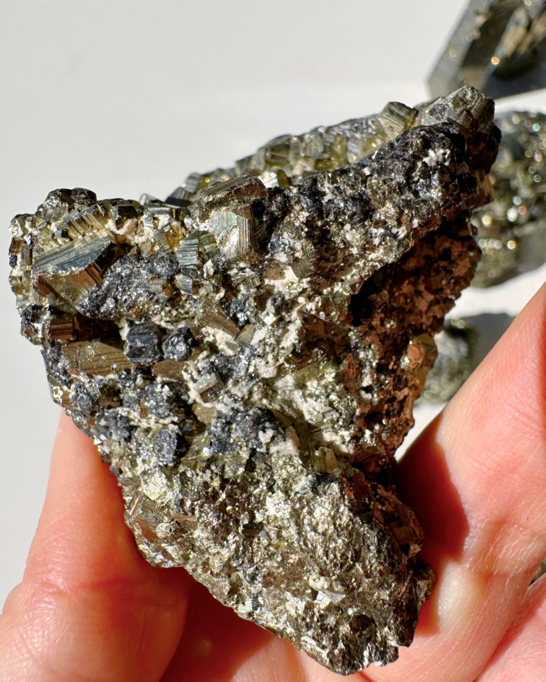 Pyrite Cluster - Baltic Mermaid