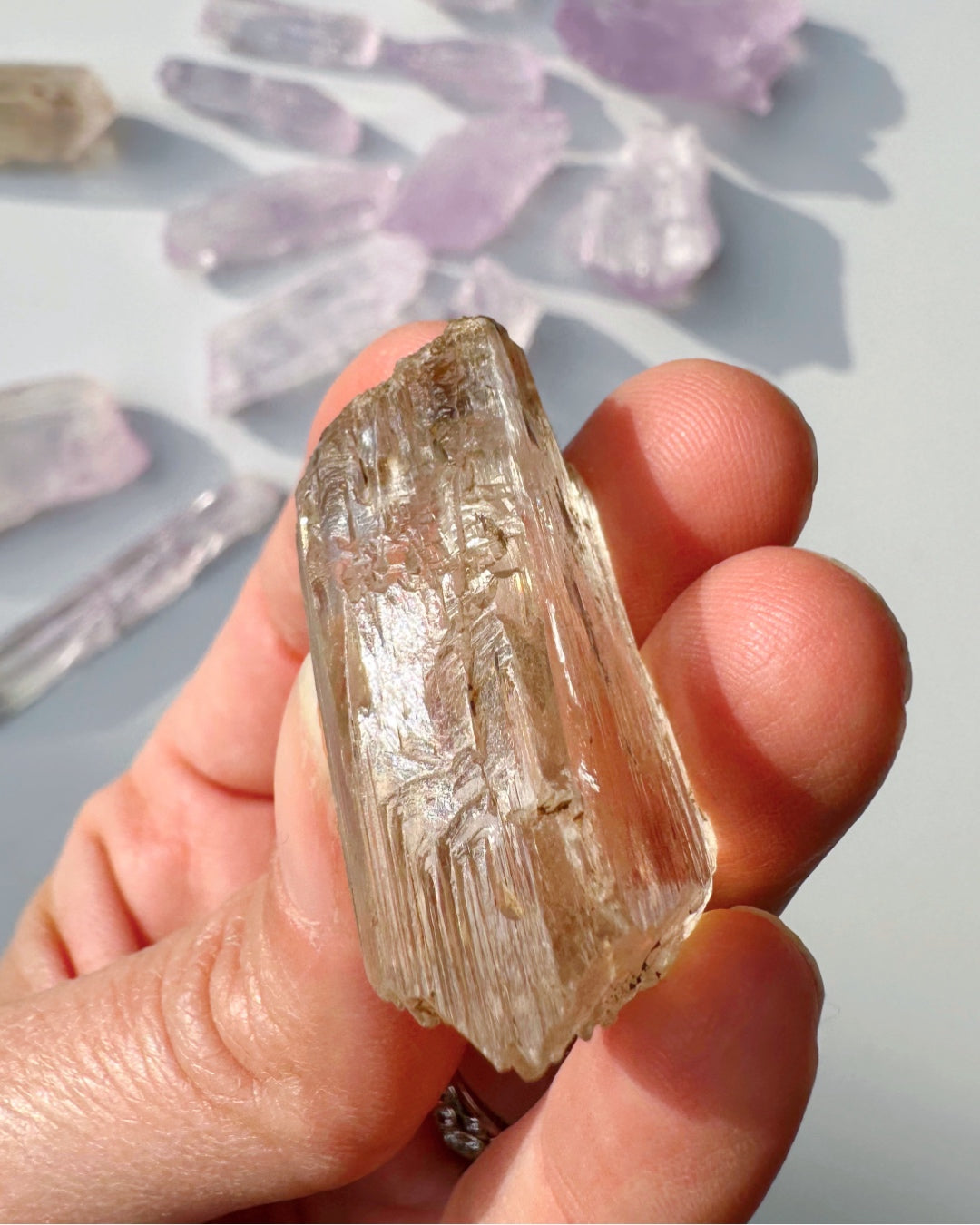 Raw Kunzite - Baltic Mermaid