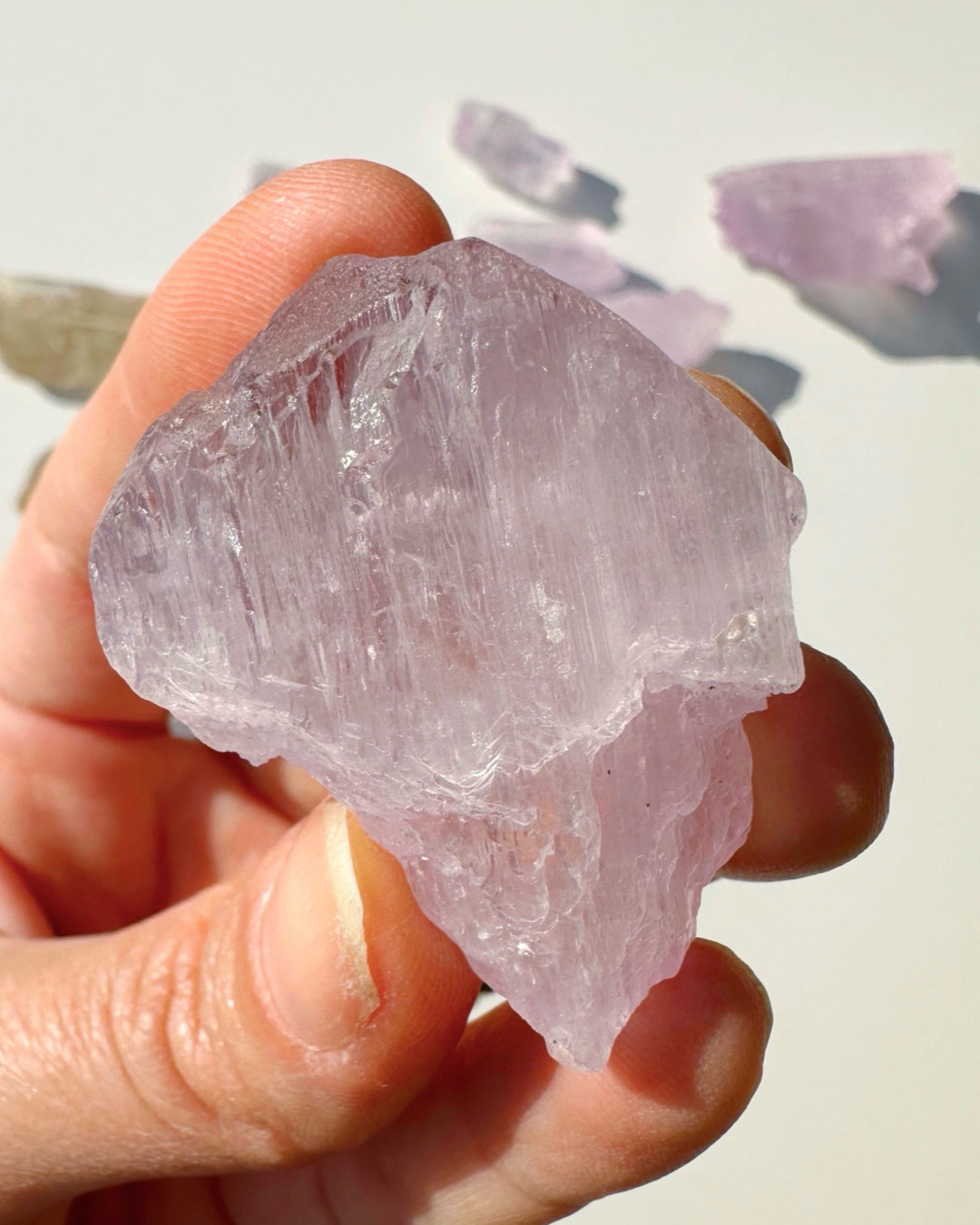 Raw Kunzite - Baltic Mermaid