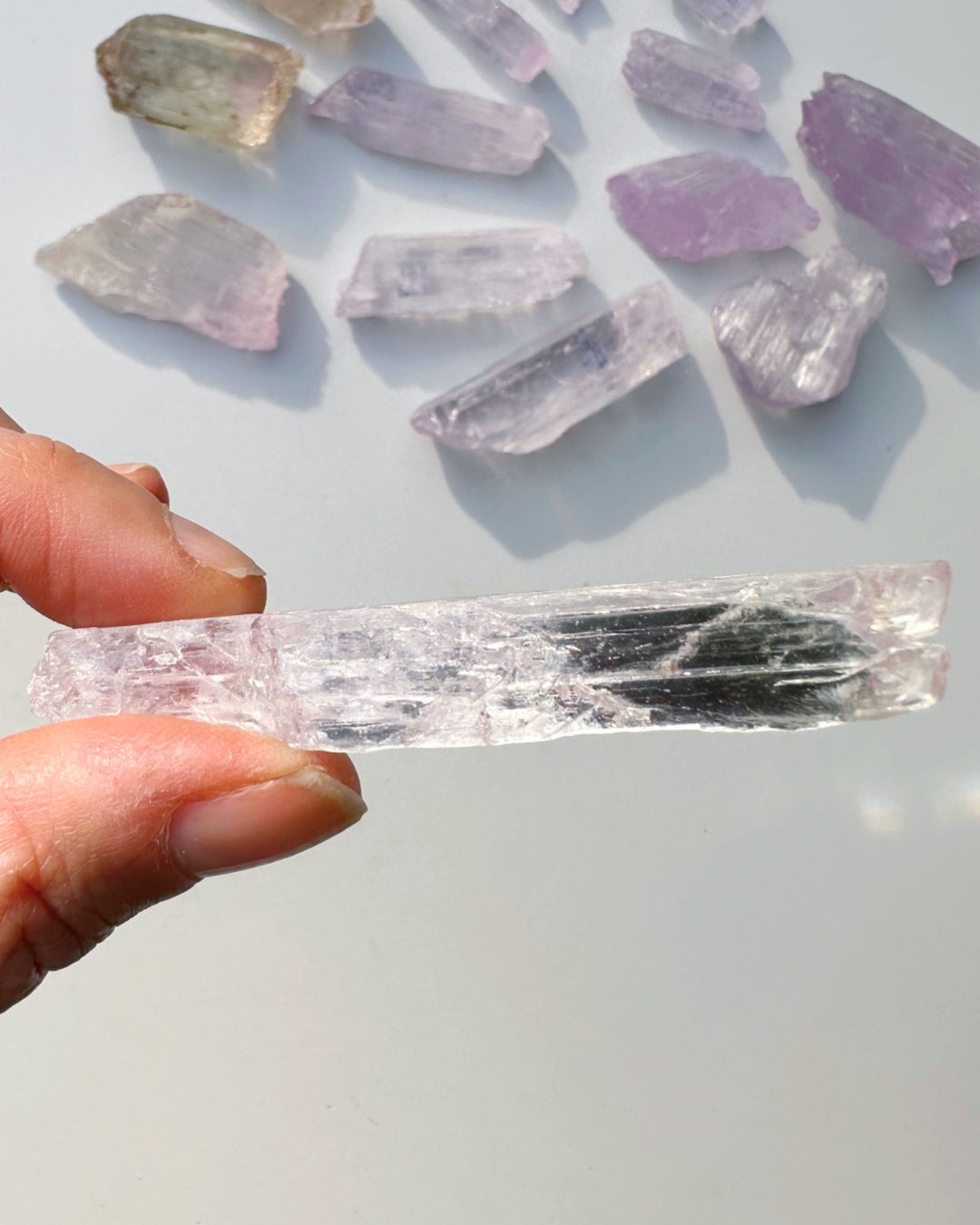 Raw Kunzite - Baltic Mermaid